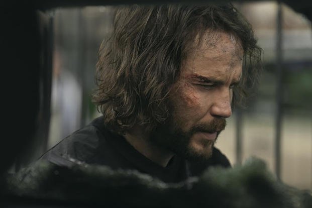 Taylor Kitsch is shown during a scene in 'The Terminal List: Dark Wolf.' (Photo courtesy of Amazon Prime Video) Taylor Kitsch is shown during a scene in 'The Terminal List: Dark Wolf.'